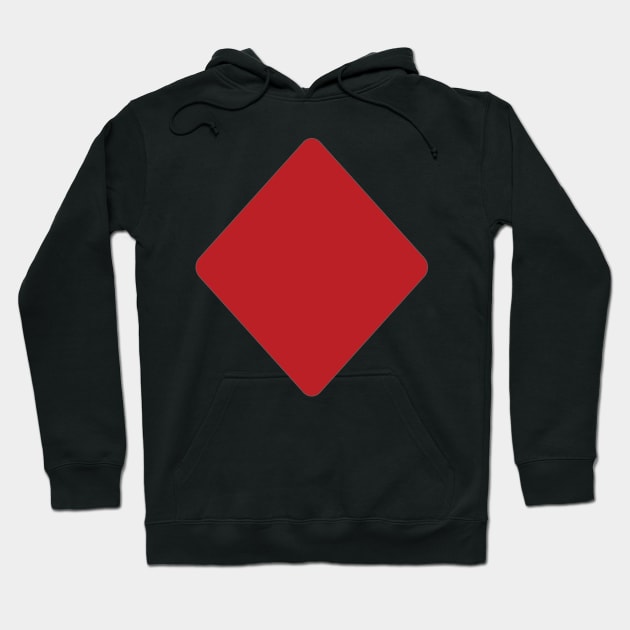 Red sales diamond hoodie